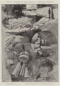 Nuevos descubrimientos de restos romanos en Castlecary, Dumbarton de Henry Charles Seppings Wright
